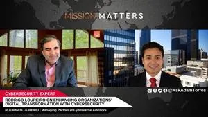 Rodrigo Loureiro, Managing Partner at Cyberverse Advisors, was interviewed by host Adam Torres on the Mission Matters Innovation Podcast.