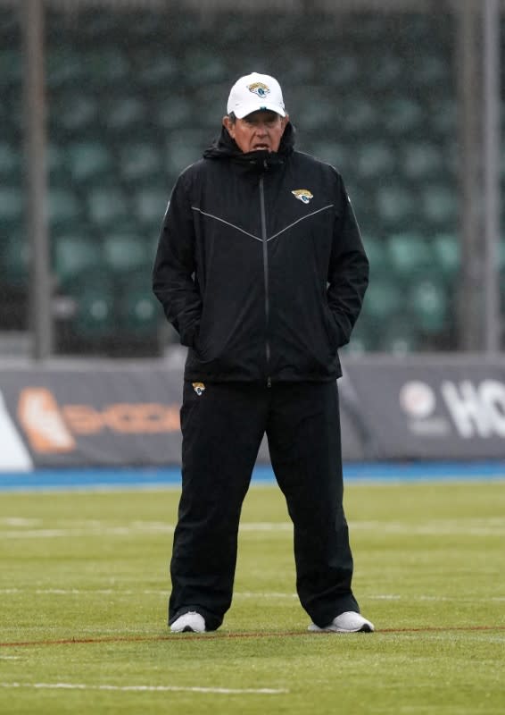 NFL: International Series-Jacksonville Jaguars Practice