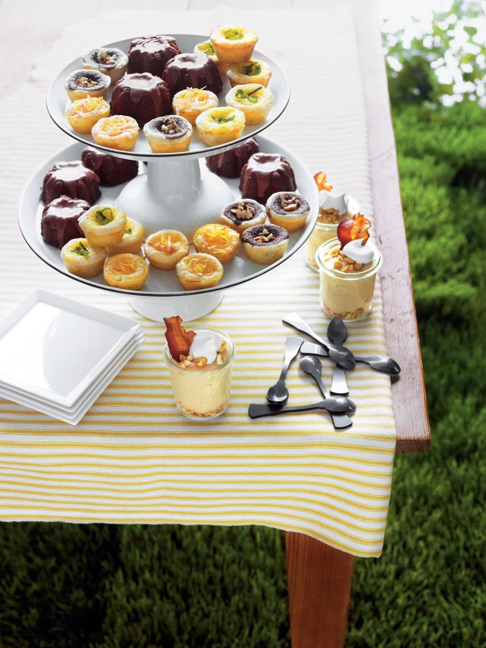 Mini Bourbon-and-Cola Bundt Cakes