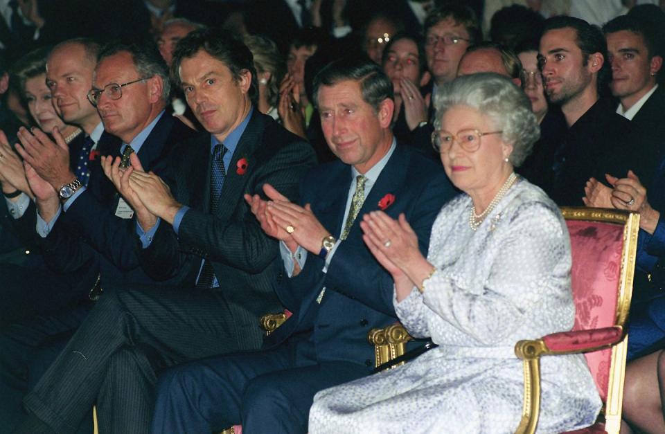 tribute to prince's trust at buckingham palace