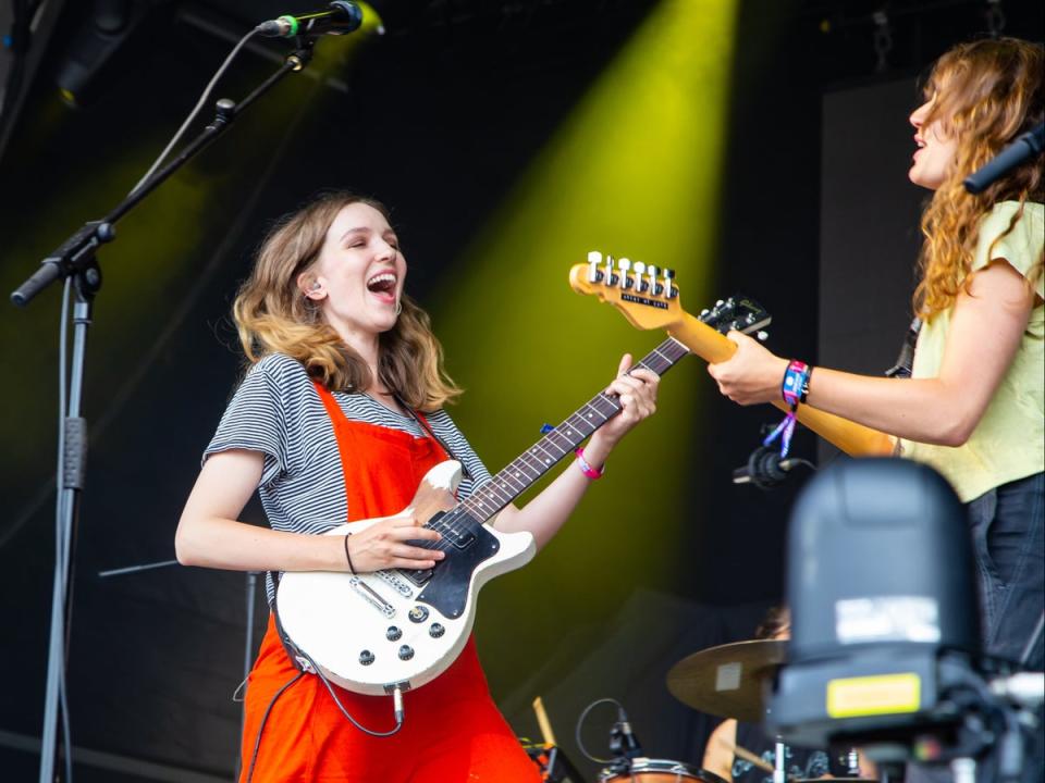 The Big Moon perform at Standon Calling Festival (Amy Smirk)