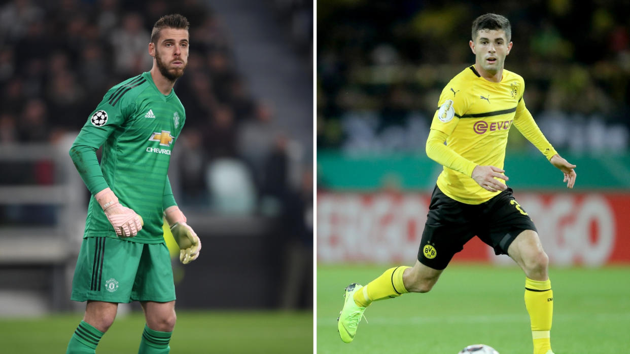 David de Gea and Christian Pulisic could soon be on the move.