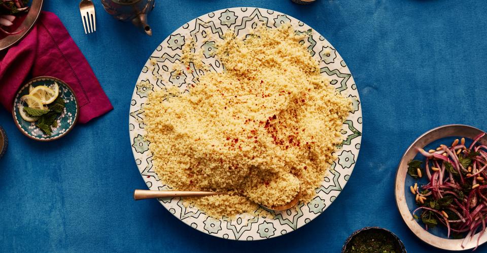 Spiced and Steamed Couscous with Brown Butter