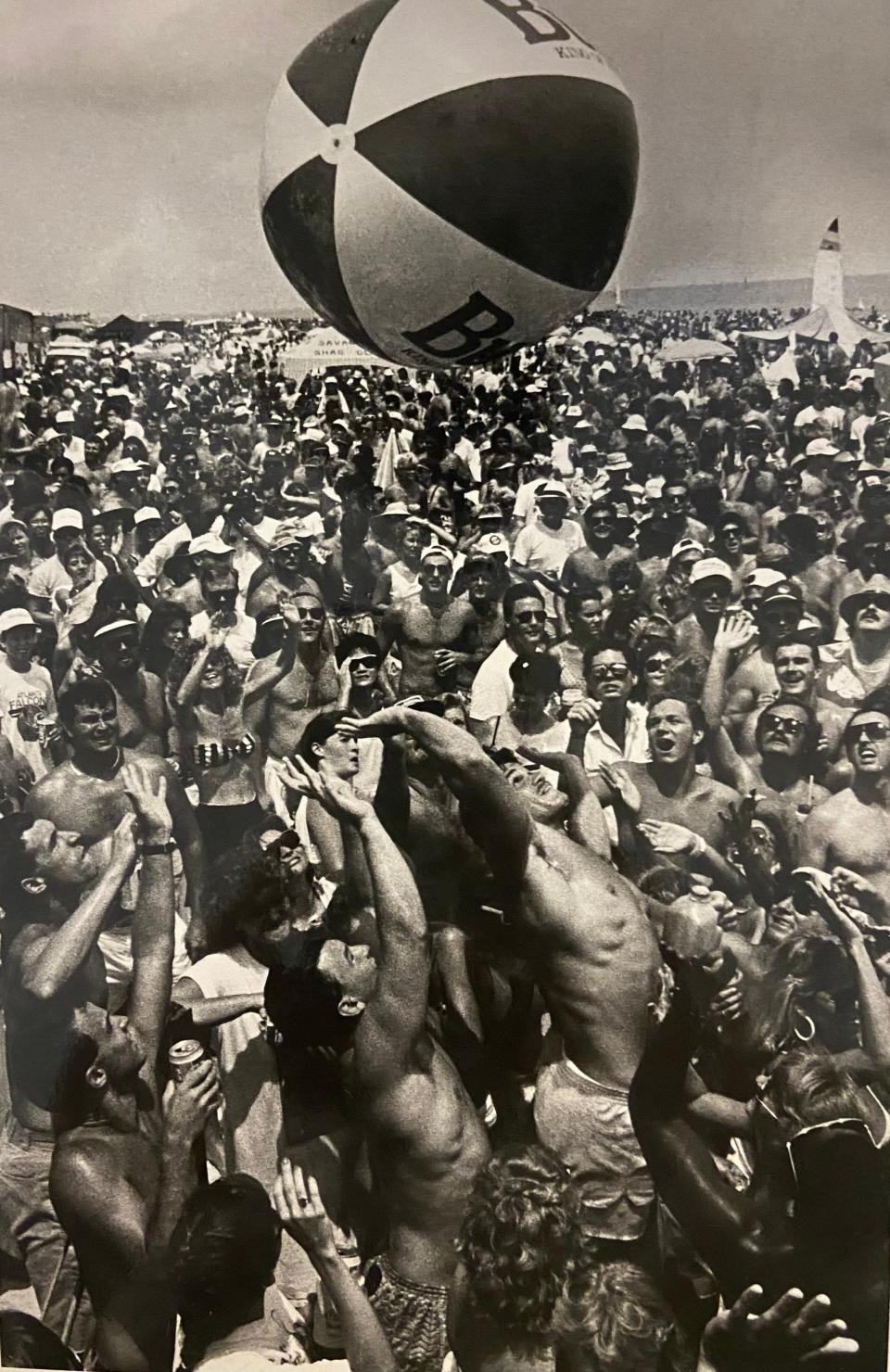 There seemed to be a lot of energy at 1989's Beach Music Festival on Jekyll Island. The archived Times-Union photo request that accompanied the story alerted the photographer to what he might expect: "A bunch of buzzed people in shorts doing the shag on the beach." Sounds about right.