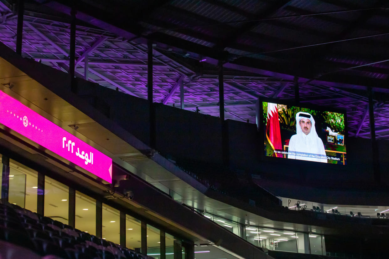 El presidente de la FIFA, Gianni Infantino, espera que el Mundial de Fútbol Qatar 2022 sea visto por unas 5.000 millones de personas en todo el mundo. (Foto: Reuters)