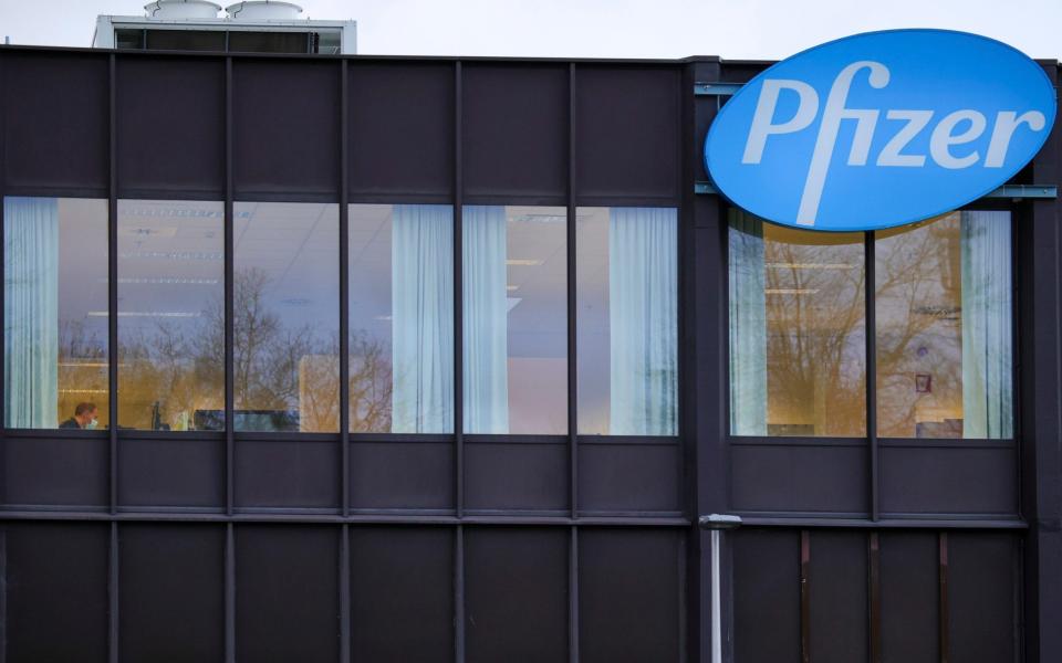 The Pfizer manufacturing plant in Puurs, Belgium - AP