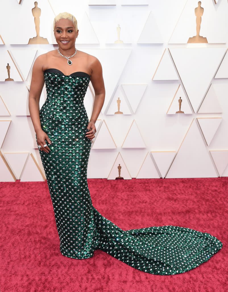 Tiffany Haddish attends the 94th Academy Awards at Dolby Theatre in Los Angeles on March 27, 2022. - Credit: Gilbert Flores for Variety