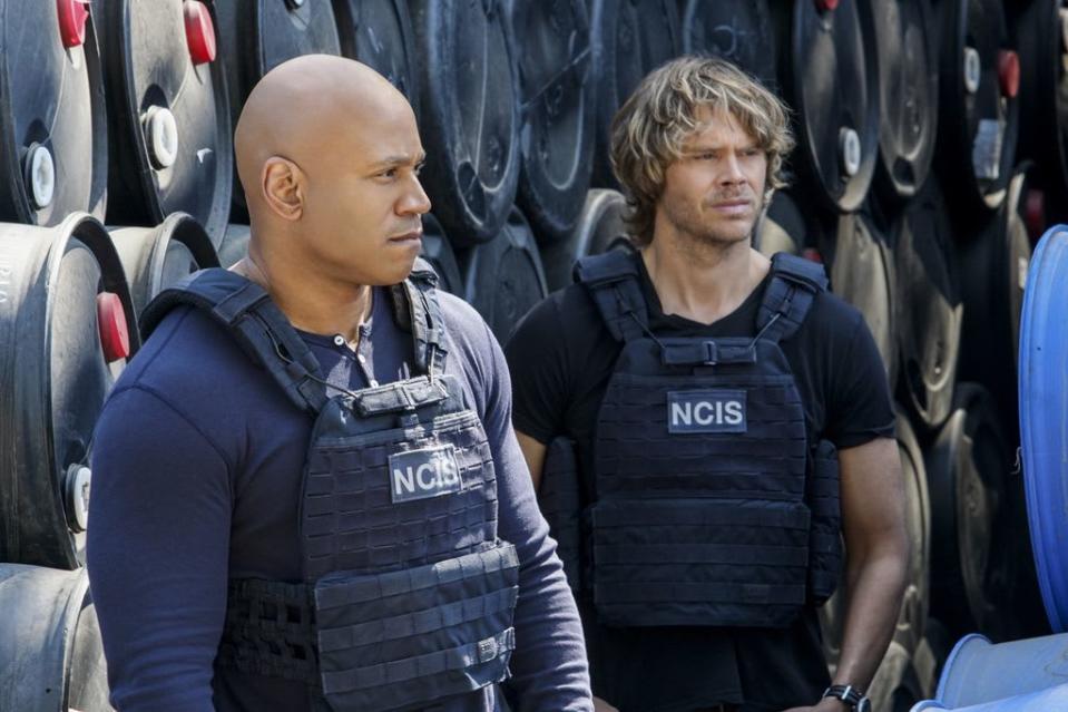 Eric Christian Olsen and LL Cool J in NCIS: Los Angeles