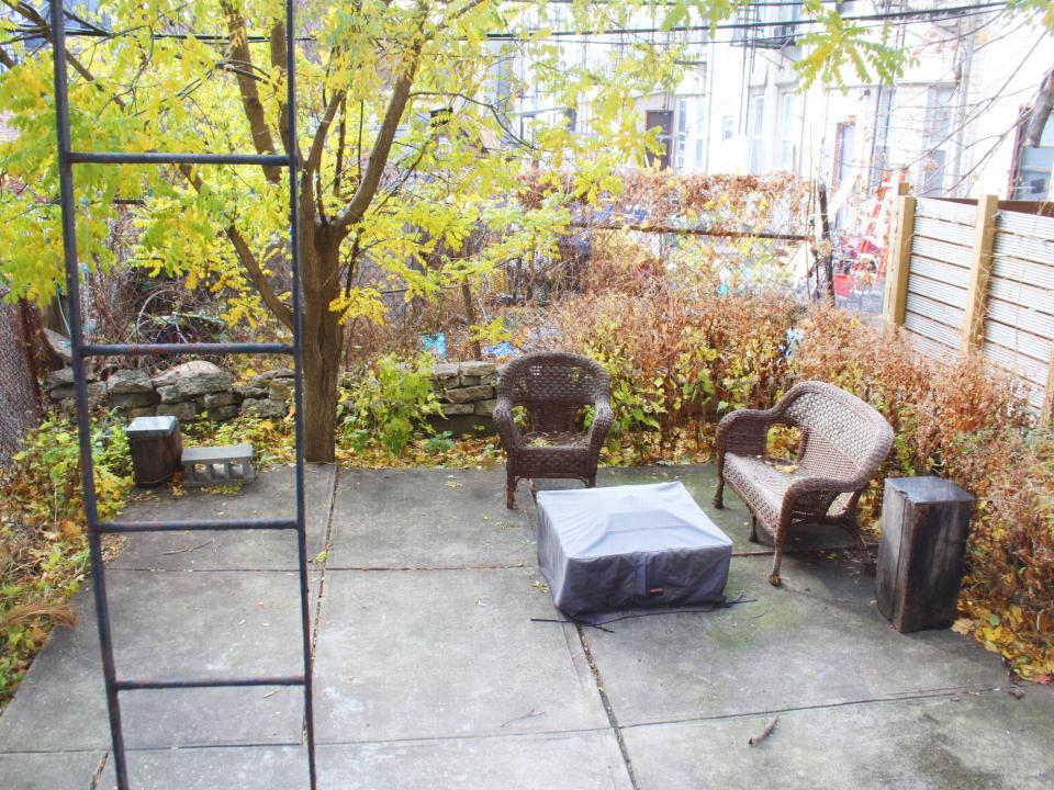 brooklyn apartment backyard