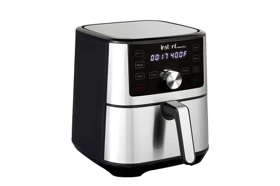 Silver air fryer