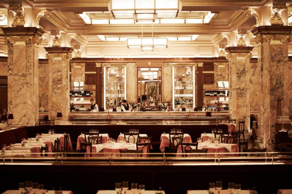 Affordable luxury: Brasserie Zedel (Corbin & King Handout)