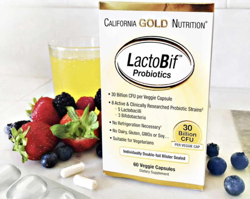 California Gold Nutrition, LactoBif Probiotics, 30 Billion CFU, $27.60