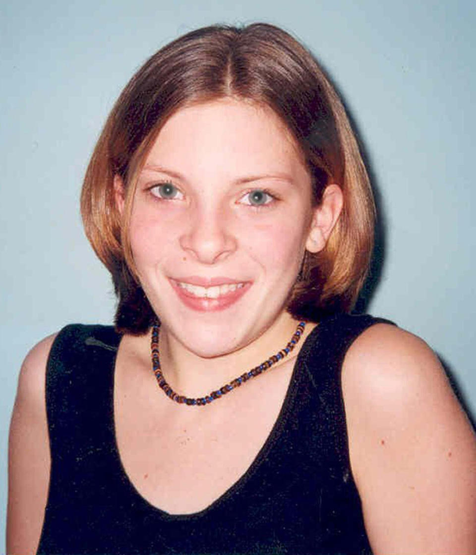 FILE - This is an undated Surrey Police handout photo of murdered teenager Milly Dowler. On Tuesday, July 24, 2012, British prosecutors announced charges against eight people alleged to have been involved in a phone hacking scheme with more than 600 targets. Some of the prominent alleged victims of the phone hacking are thought to have included, Paul McCartney, Heather Mills, Angelina Jolie, Brad Pitt, Jude Law, Sadie Frost, Sienna Miller, Wayne Rooney, Sven-Goran Eriksson, Lord Frederick Windsor, John Prescott, as well as murdered 13-year old school girl who was abducted in 2002 Amanda "Milly" Dowler. (AP Photo/Surrey Police, HO, File) UNDATED FILE PHOTO
