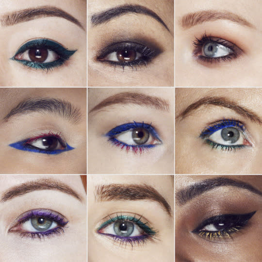 I just love how this @YSL Beauty mascara makes my eyes pop 😍 #bluemas, YSL Mascara
