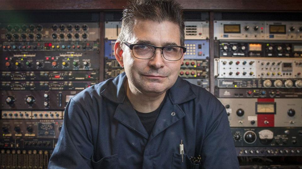 <div>Music producer Steve Albini in his Chicago studio in 2014. Albini, who produced albums by Nirvana, the Pixies and PJ Harvey, died Tuesday, May 7, 2024, at age 61.</div> <strong>(Brian Cassella/Chicago Tribune/Tribune News Service)</strong>