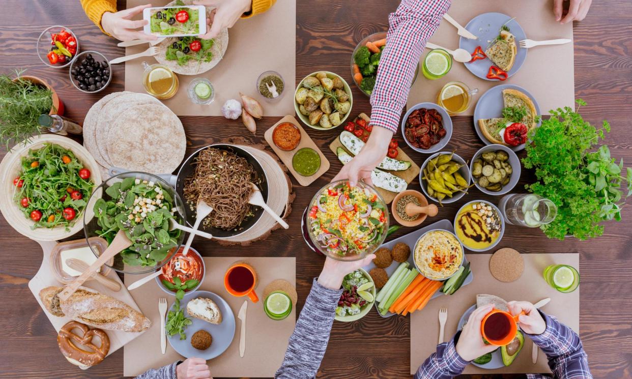 <span>Shared pleasures: whatever you eat and who you eat it with, make the most of it this Easter. </span><span>Photograph: Katarzyna Bialasiewicz/Alamy</span>