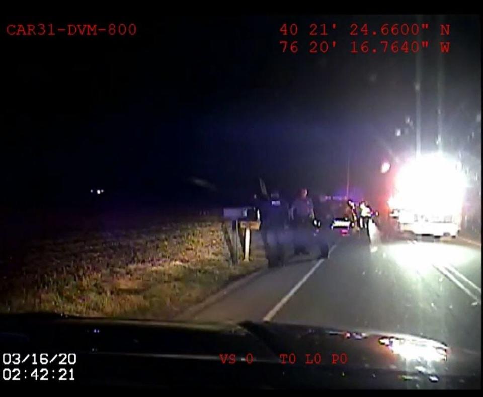 A Philadelphia law firm's civil lawsuit and a dash cam video obtained by Lebanon Daily News, shown above, shines a new light on a trooper-involved fatal shooting in Jackson Township in 2020, with lawyers claiming the shooting is unjustified.