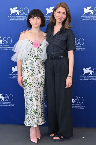 <p>Stephane Cardinale - Corbis/Corbis via Getty</p> Cailee Spaeny and Sofia Coppola