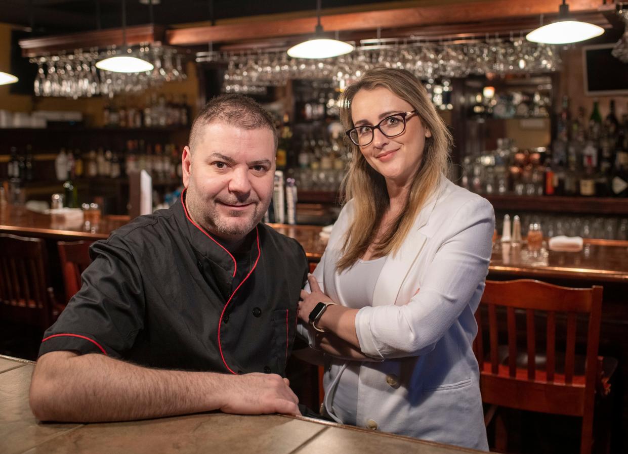 Executive Chef Egi Veliu and his wife, Jola Veliu, own Oxfords Casual Dining in Oxford.