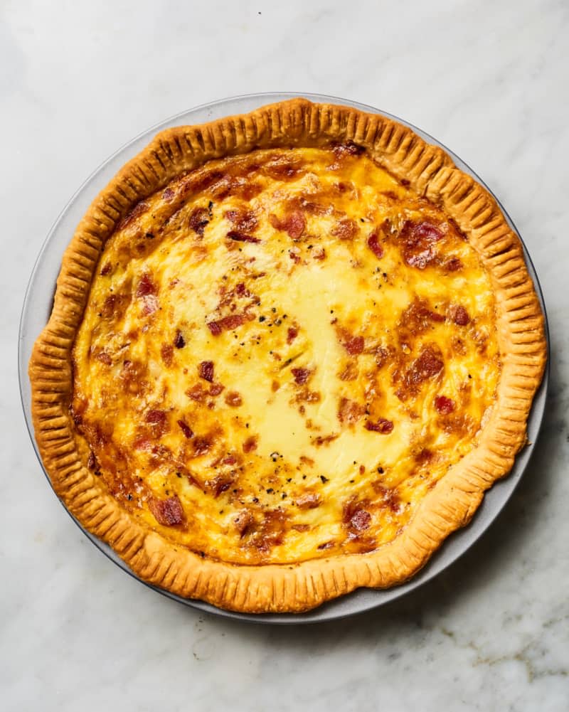 Bacon and Cheese Breakfast Quiche