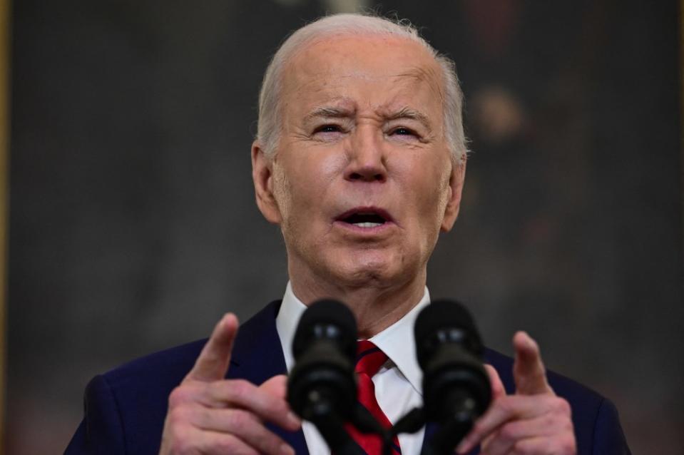 President Biden on Wednesday signed into law a measure that requires Chinese tech giant ByteDance, TikTok’s parent company, to sell its US subsidiary. AFP via Getty Images