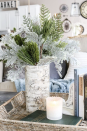 <p>This is a trash-to-treasure craft you'll truly want to display. Transform an oatmeal can (in this case the blogger used her Quaker Oats container) into a vase using wrapping paper.</p><p><a href="https://www.blesserhouse.com/diy-birch-bark-vase/" rel="nofollow noopener" target="_blank" data-ylk="slk:Get the tutorial at Bless'er House »" class="link "><em>Get the tutorial at Bless'er House »</em></a> </p>