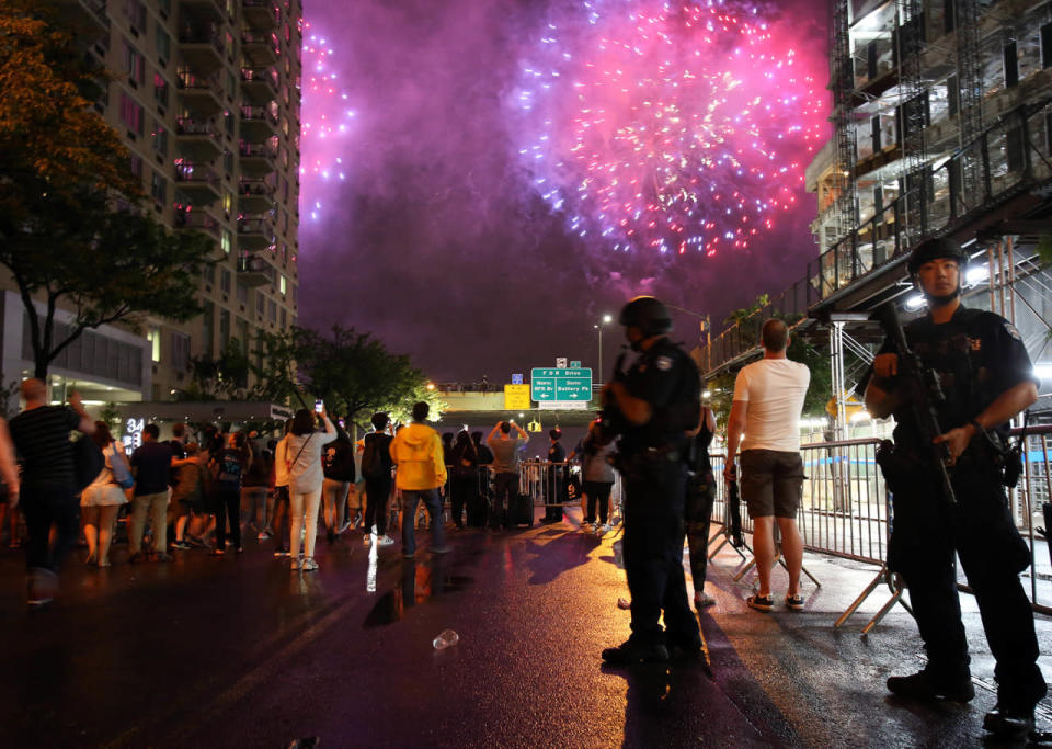 Americans celebrate the 4th of July