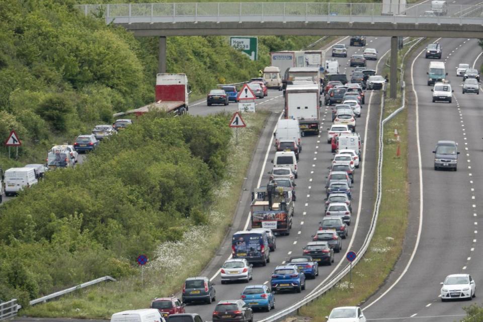 Road closures will  be in place on the A27 in Lewes