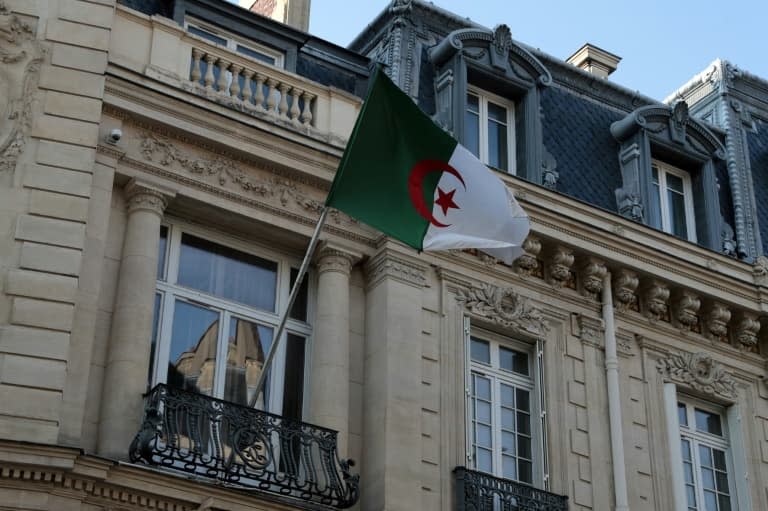 L'ambassade d'Algérie à Paris en juillet 2021 - Joël SAGET © 2019 AFP