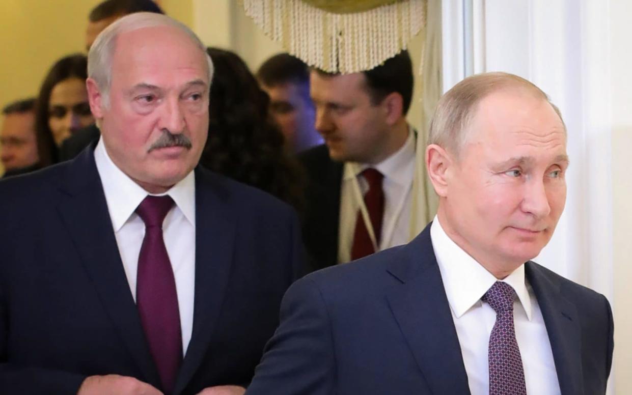 Alexander Lukashenko, the Belarusian president, is a staunch supporter of Vladimir Putin - AFP