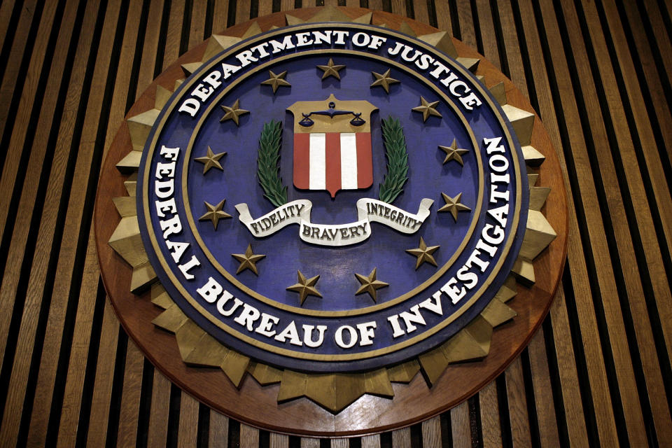 The seal of the FBI