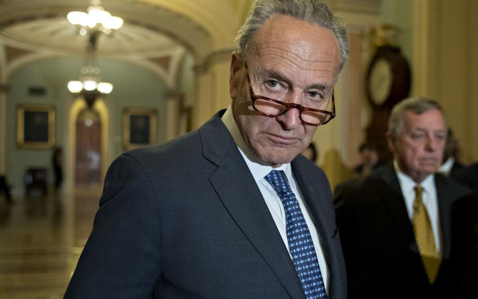 Senate Minority Leader Chuck Schumer - Bloomberg