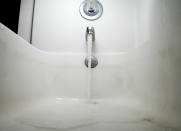 <body> <p>The next time a clogged drain <a rel="nofollow noopener" href=" http://www.bobvila.com/how-to-clean-a-shower-head/48186-10-quick-fixes-for-a-more-refreshing-shower/slideshows?bv=yahoo" target="_blank" data-ylk="slk:in the shower;elm:context_link;itc:0;sec:content-canvas" class="link ">in the shower</a> disrupts your morning routine, know that it's not the end of the world. In fact, this is a fix you can address yourself—for the cost of a plastic snake. Pull out the stopper or drain grate, and use the snake to drag out the gunk that's stopping the water flow. If you have an old home with galvanized pipes, steer clear of the snake, which can damage weak pipes. Instead, opt for a gentler method, such as pouring hot water down the drain to melt away blockages.</p> <p><strong>Related: <a rel="nofollow noopener" href=" http://www.bobvila.com/clogged-toilet/46116-the-complete-illustrated-guide-to-unclogging-a-drain/slideshows?bv=yahoo" target="_blank" data-ylk="slk:The Complete Illustrated Guide to Unclogging a Drain;elm:context_link;itc:0;sec:content-canvas" class="link ">The Complete Illustrated Guide to Unclogging a Drain</a> </strong> </p> </body>