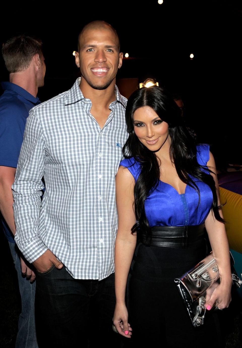 Then: Kim Kardashian & Miles Austin