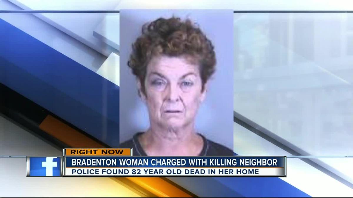 Woman Charged With Murdering Her 82 Year Old Bradenton Neighbor