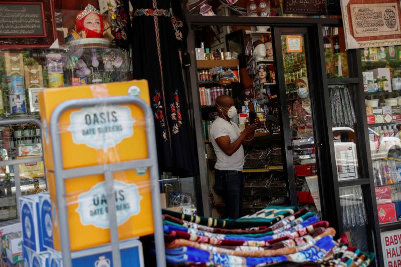 FILE PHOTO: Retail shops in Brooklyn as phase one reopening continues during outbreak of the coronavirus disease (COVID-19) in New York