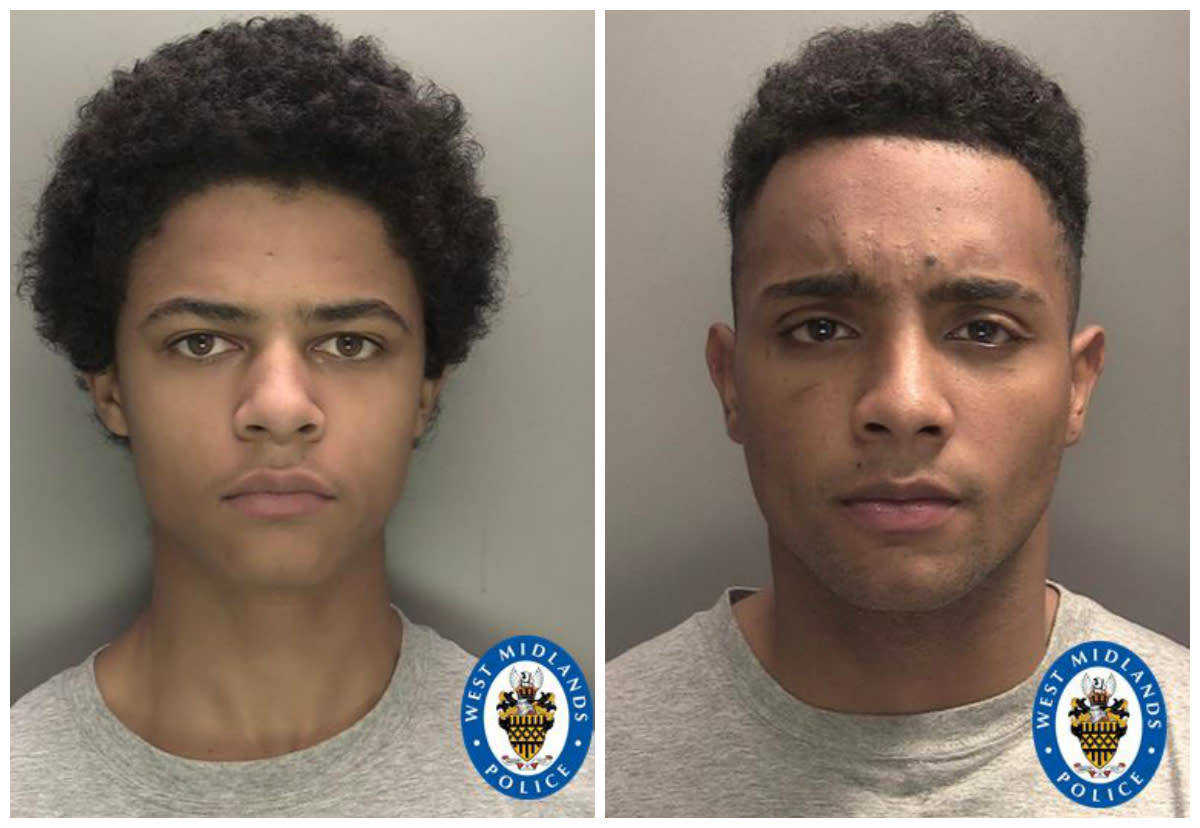 Blake, left, and Miles, right. (West Midlands Police)