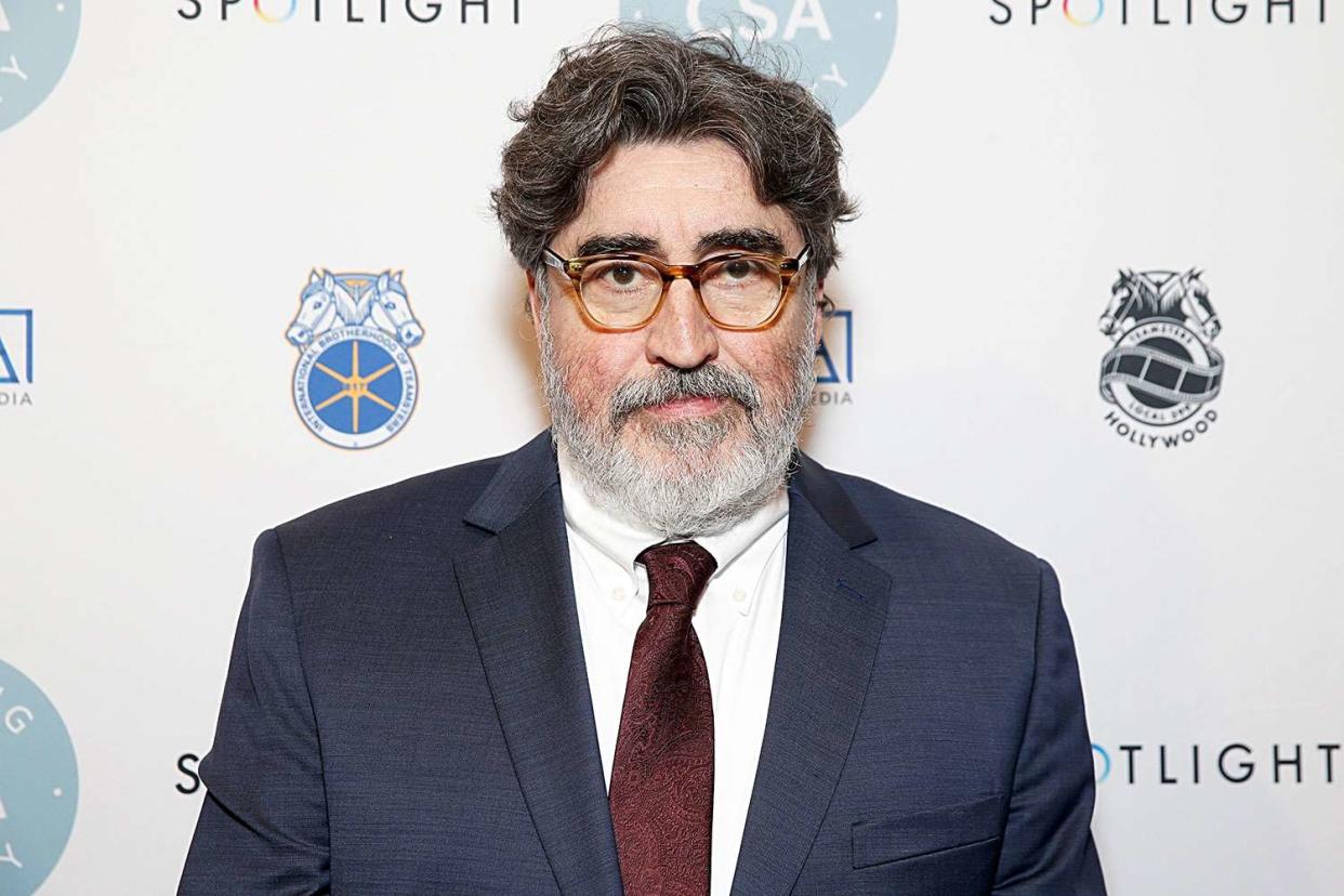 <p>Dominik Bindl/Getty</p> Alfred Molina on March 7