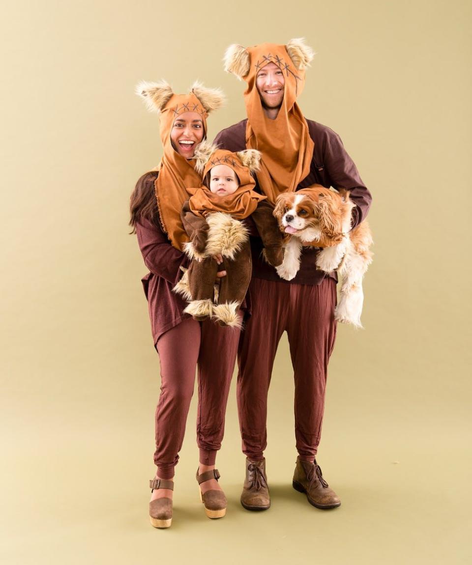 Ewok Family Halloween Costume