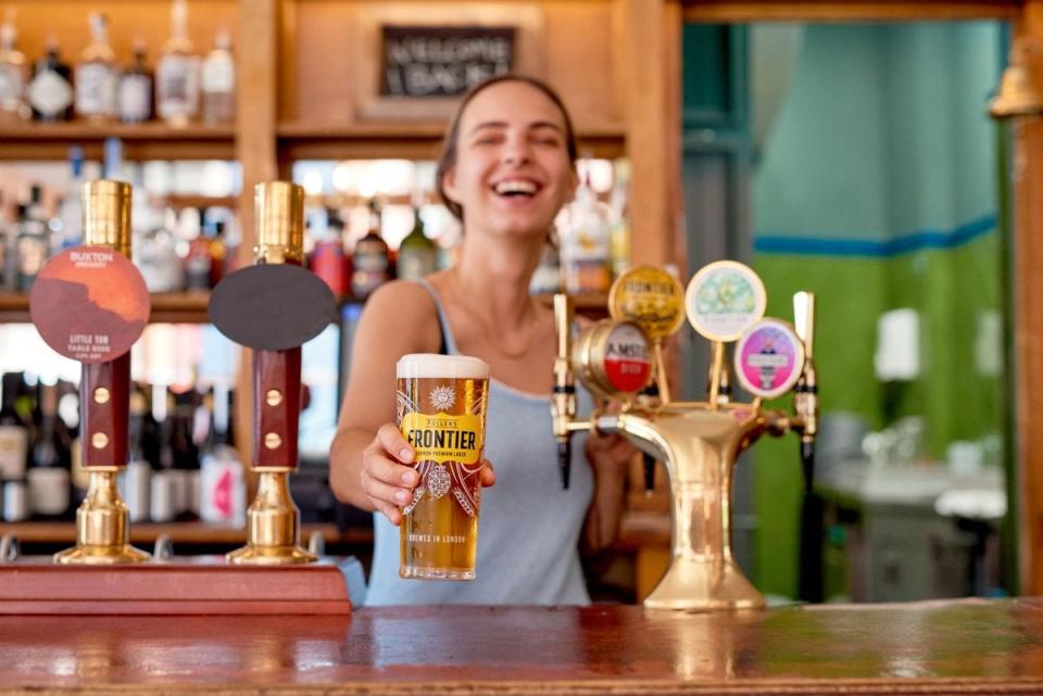 Fuller’s, which runs over 150 pubs in London, is seeking to fill between 500 and 600 positions.  (Fuller Smith & Turner)