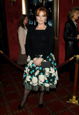 Miranda Richardson at the NY premiere of Warner Bros. Pictures' Harry Potter and the Goblet of Fire