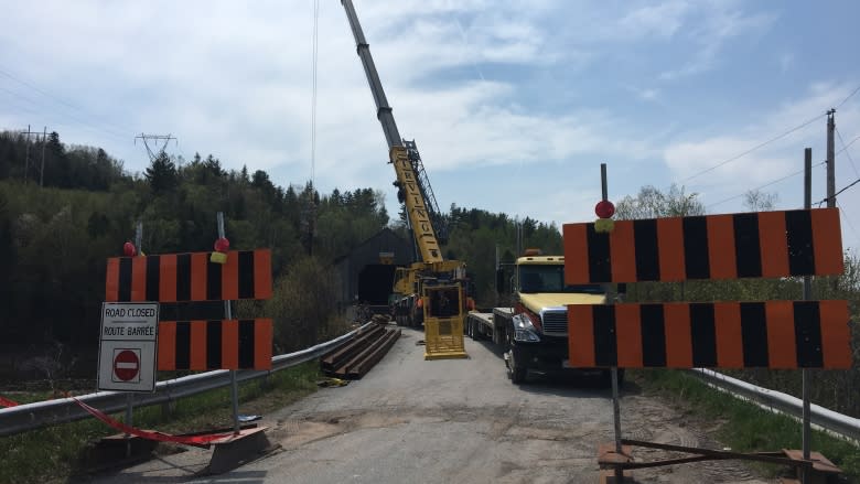 Residents upset as covered bridge repairs delayed by lack of safety clearance