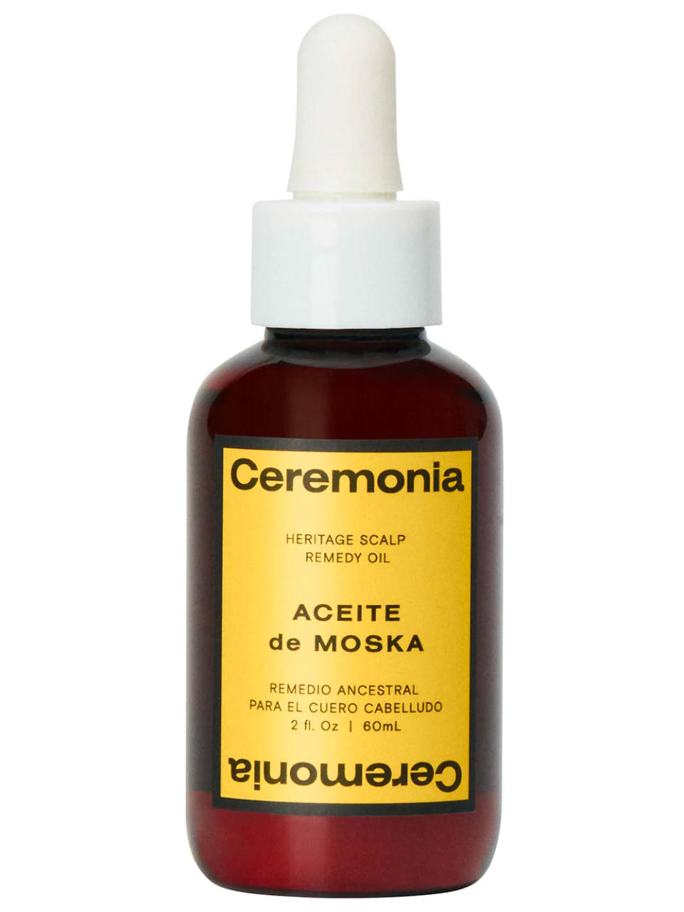 Ceremonia Aceite de Moska Pre-Shampoo Scalp & Hair Oil