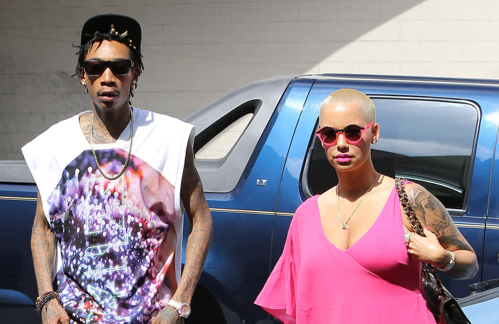 Amber Rose, Wiz Khalifa credit:Bang Showbiz