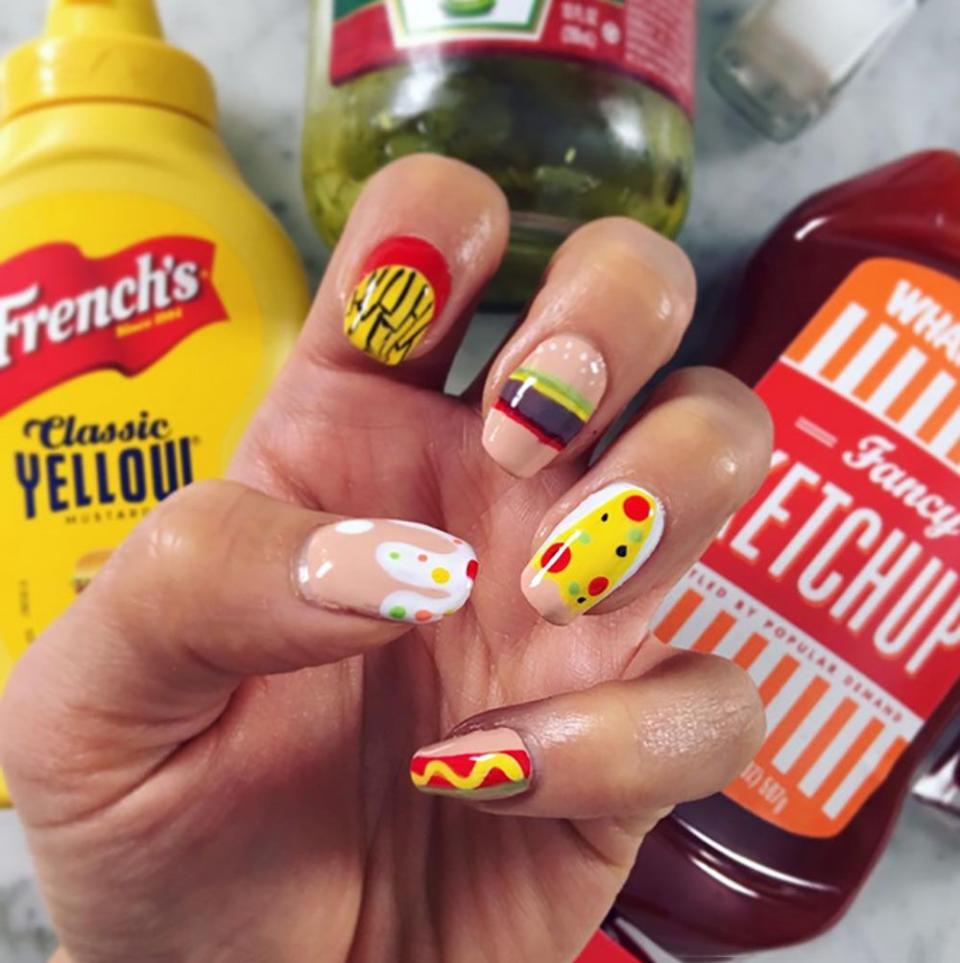 Shay Mitchell's Junk Food Mani