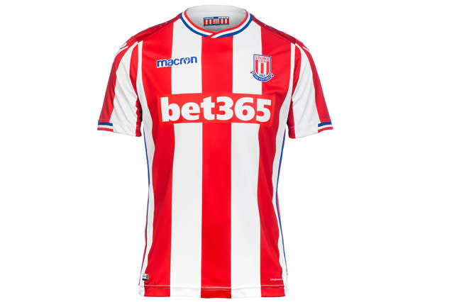 Stoke City FC home shirt 2017/18