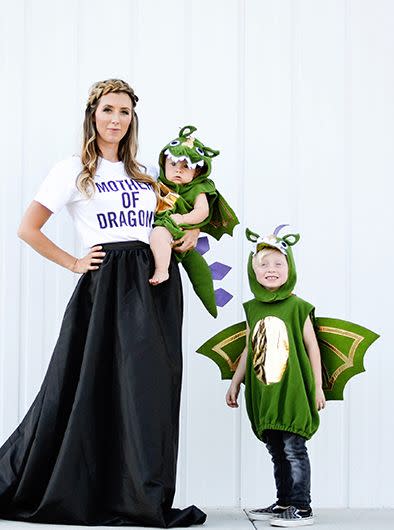 7) Mother of Dragons Trio Halloween Costume