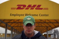 <p><b>DHL</b></p>DHL provides international express, air and ocean freight, road and rail transportation, contract logistics and international mail services to its customers. The company’s name DHL is derived from the last names of the then three budding entrepreneurs, Adrian Dalsey, Larry Hillblom and Robert Lynn who founded the company. <p>(Photo: Getty Images)</p>