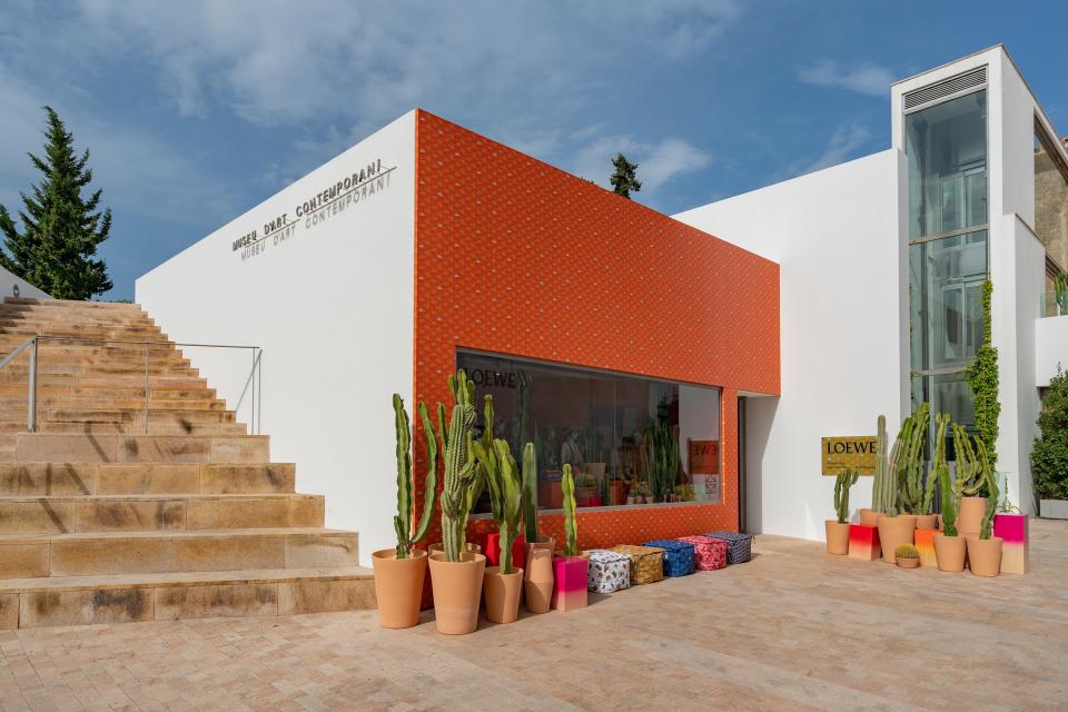 Loewe's shop featuring Paula's products in Ibiza