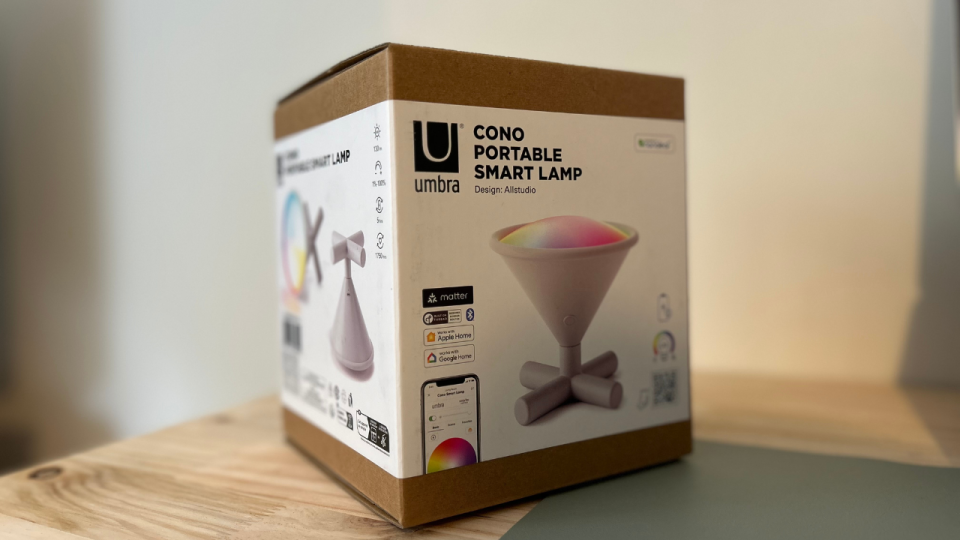Nanoleaf x Umbra Cono Portable Smart Lamp